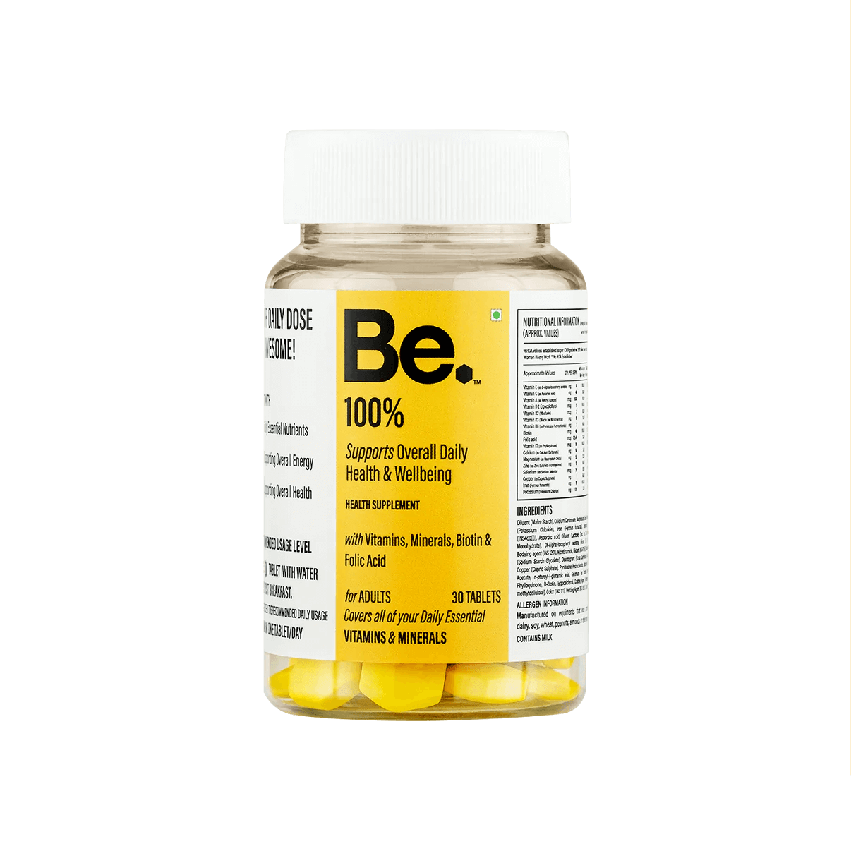 Be. 100% - Filling Nutrient Gaps In Your Diet