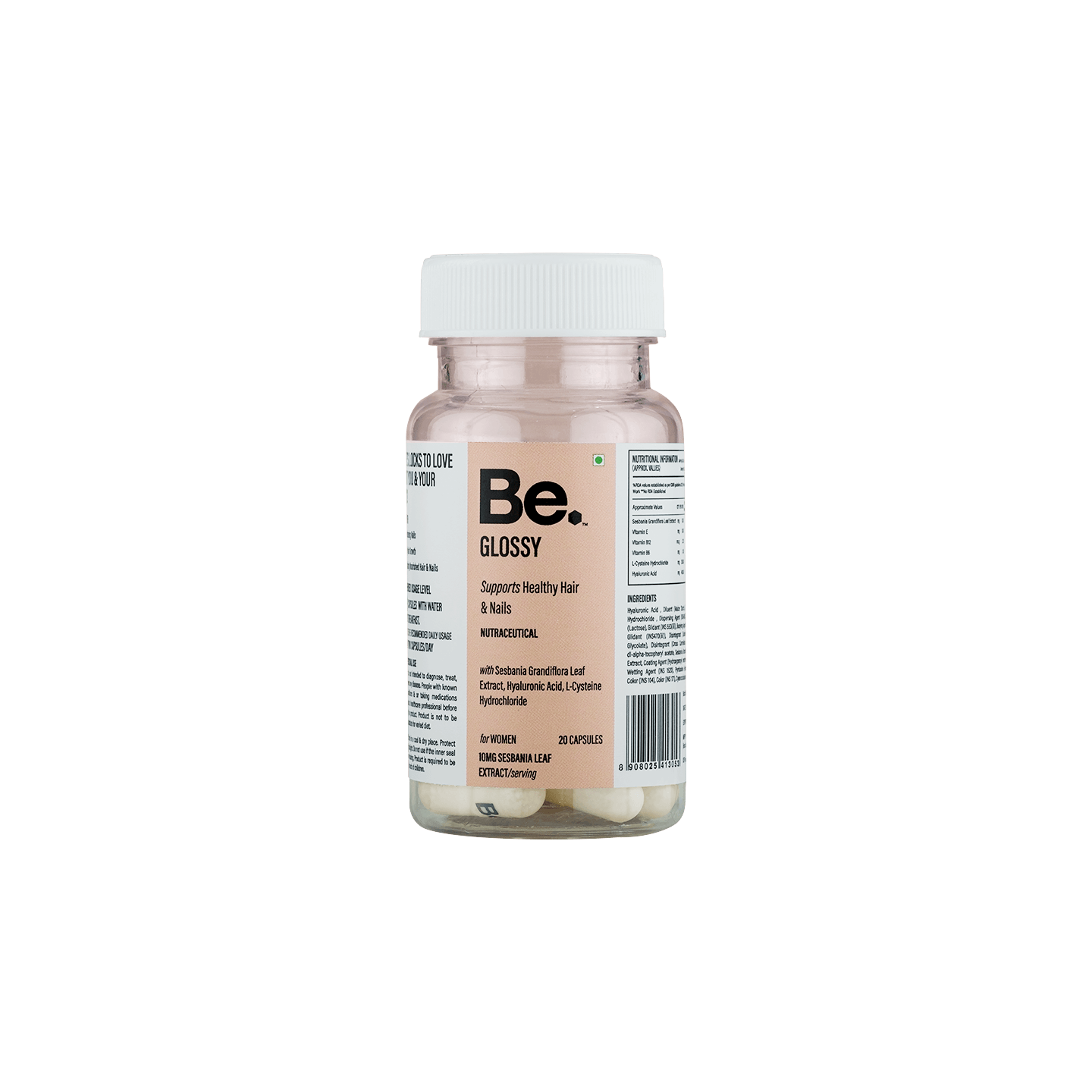 Be. Glossy Mini Pack – Hair and Skin Supplement for Radiant Glow