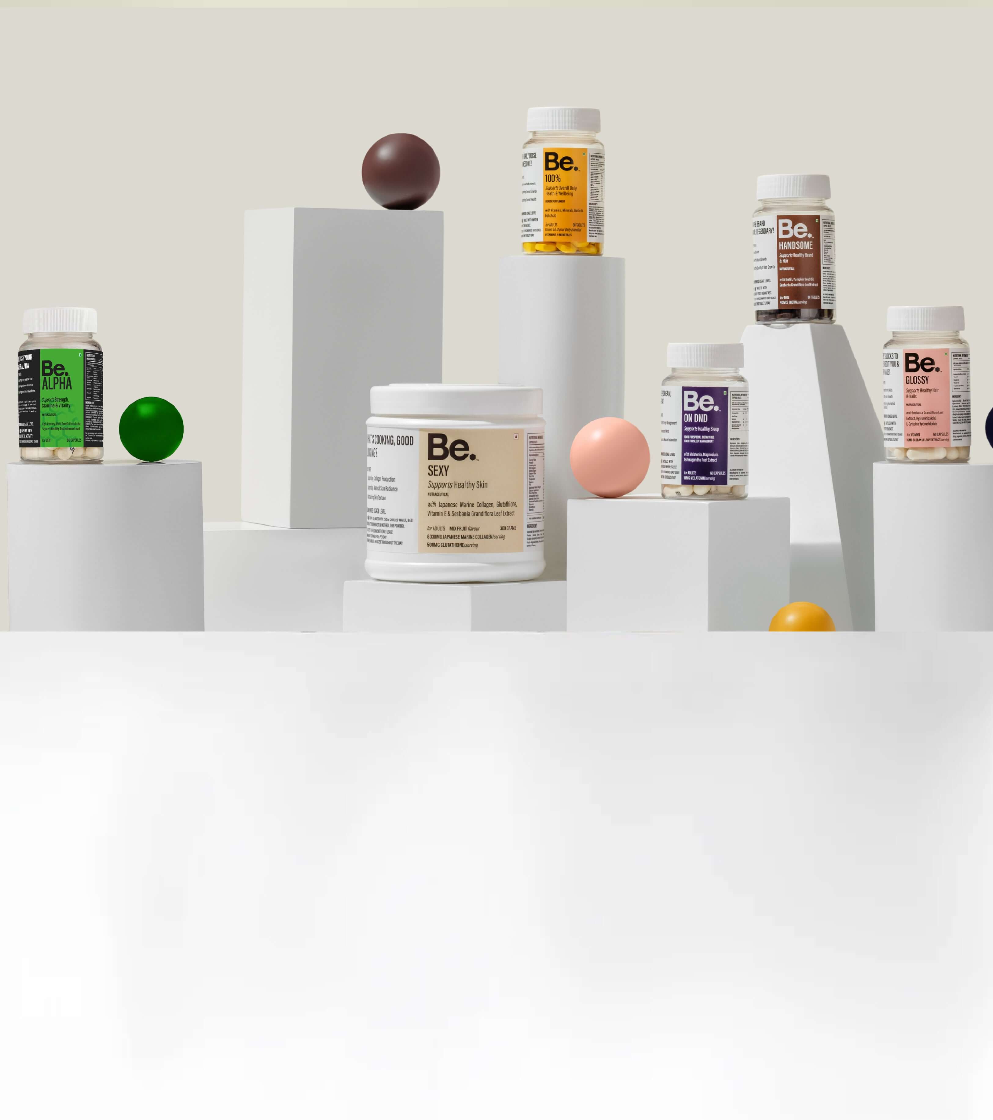 The Be. Life Homepage Banner