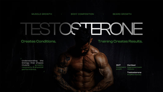 Testosterone and the Body You're Building: What the Science Actually Explains for Men Aged 18–35