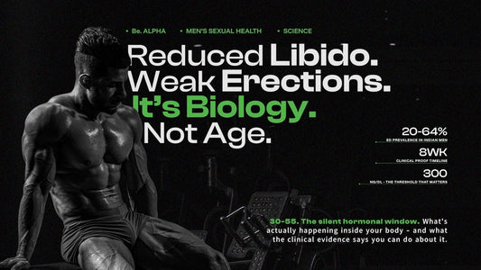 Reduced Libido and ED in Men Aged 30–55: What's Actually Happening and What the Evidence Supports
