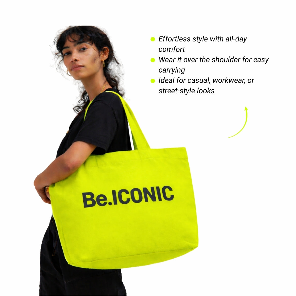 Effortless Tote (Iconic Green)