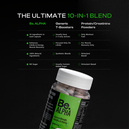 Be Alpha  Testosterone Booster