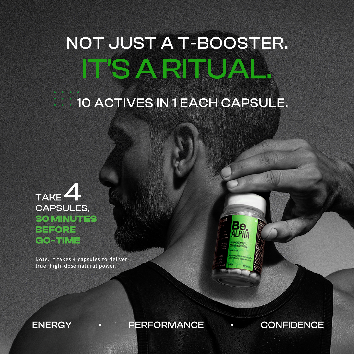 Be Alpha  Testosterone Booster